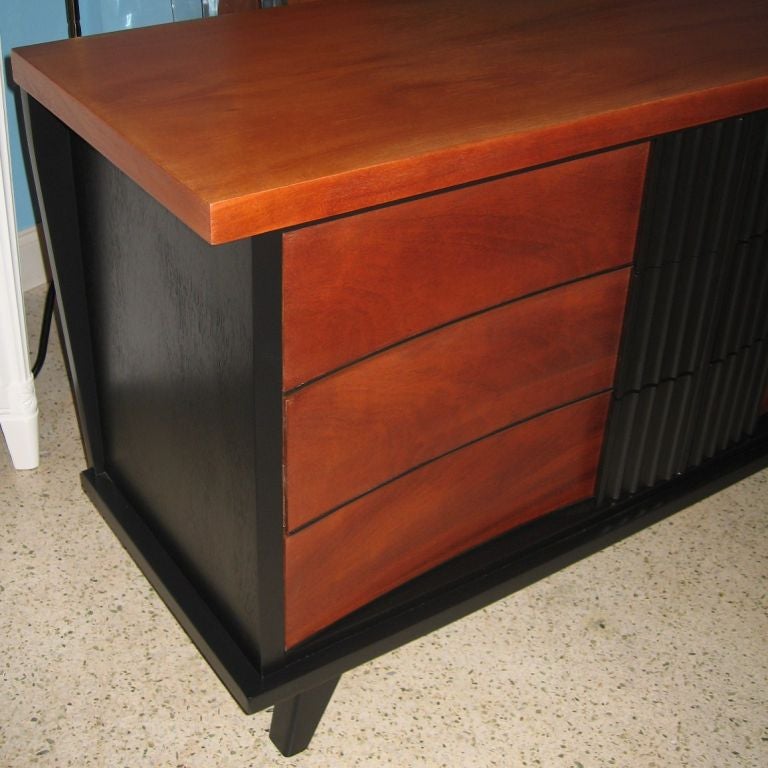 Dixie Furniture Company Six Drawer Dresser Cabinet 5