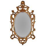 Hollywood Regency Style Gilded Florentine Mirror