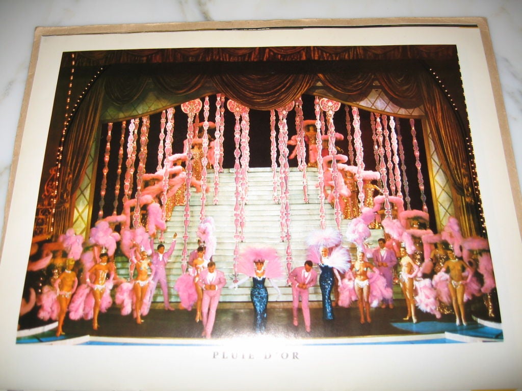 Vintage Folies Bergere Show Program 1960-62 4