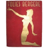 Vintage Folies Bergere Show Program 1960-62