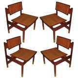 Dunbar Style Games Table & Four Chairs