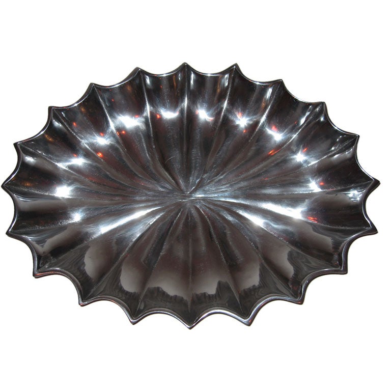 Bruce Fox for Wilton Armetale Cast Aluminum Serving Tray