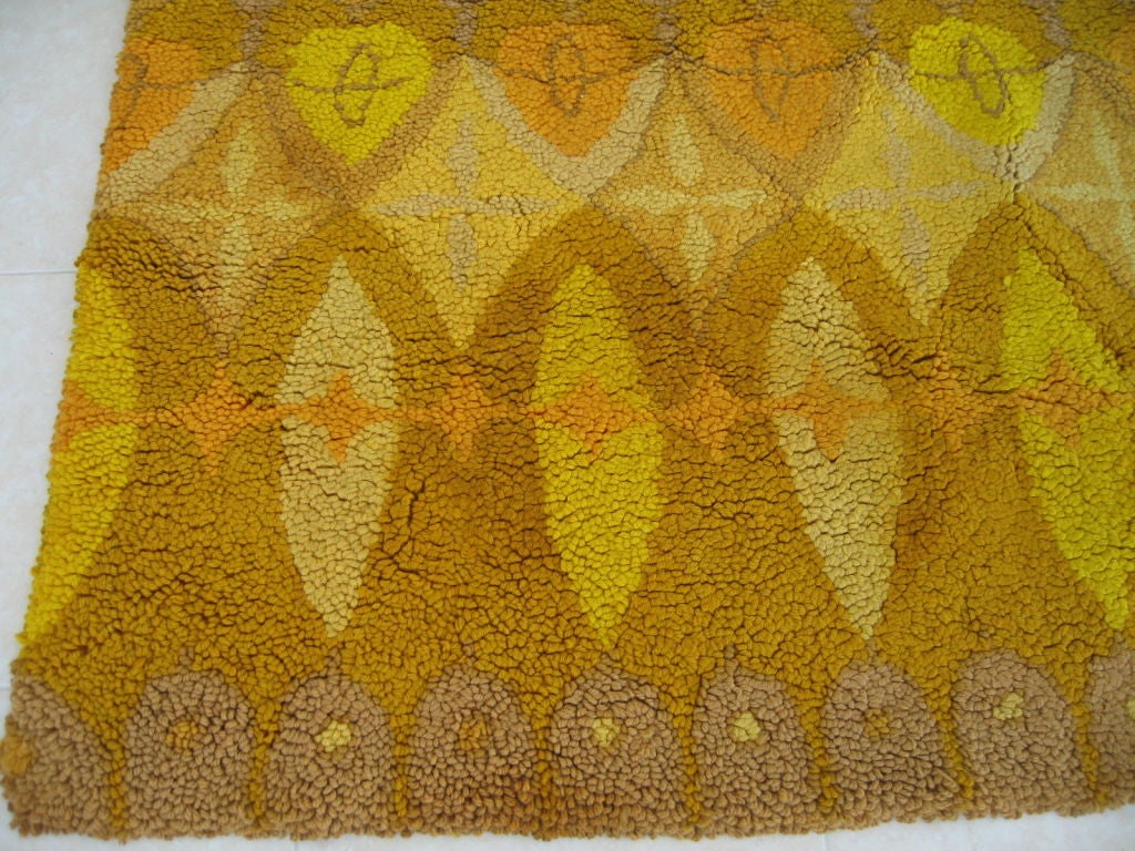 Mexican Cynthia Sargent Mid Century Modern Carpet / Rug