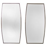 Pair of Mid Century Modern Mirrors