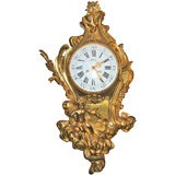 Late 19th Century Louis XV Style Cartel Clock
