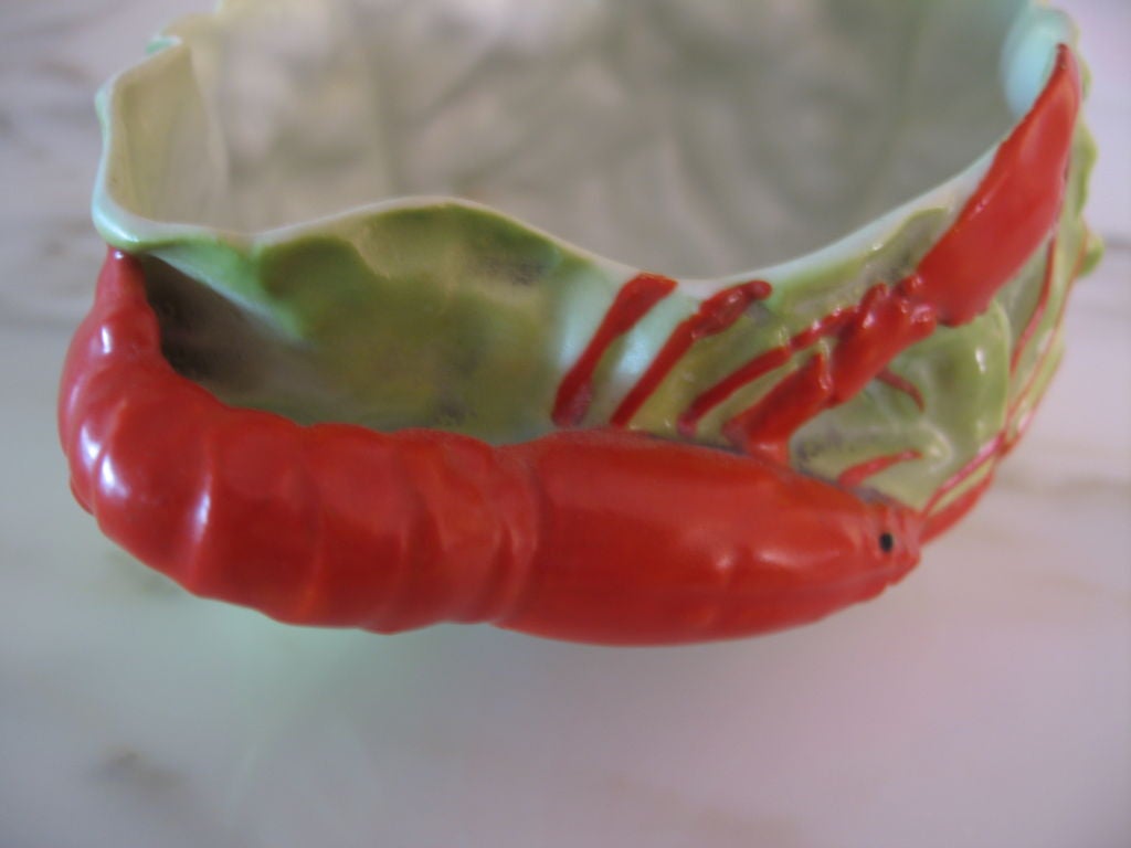 Vintage German Lobster Bowl 4