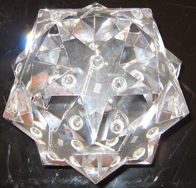 Hoya Crystal Constellation Large Paperweight 3