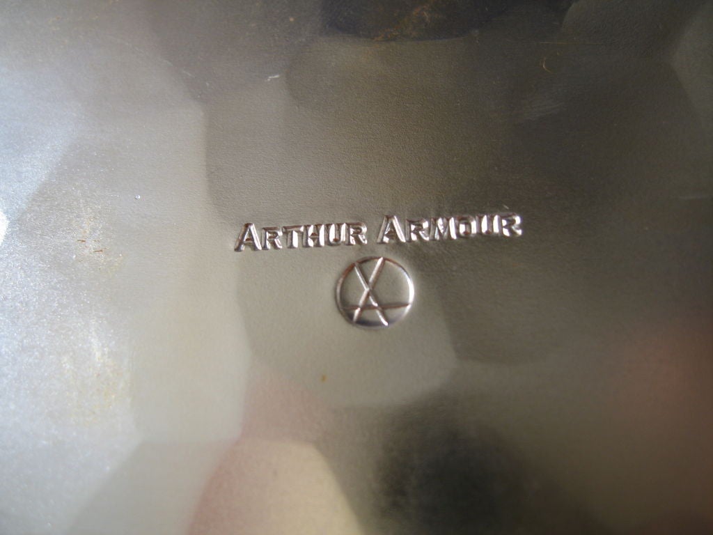 Arthur Armour Designed Gold Anodized Aluminum Tray 2