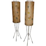 WHIMSICAL PAIR OF   FLOOR / TABLE LAMPS