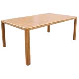 SIGNED MCGUIRE DINING TABLE