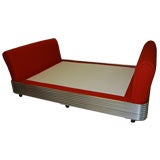 GREAT  DAY BED IN THE MANNER OF BRUETON