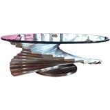 GREAT STAINLESS STEEL COFFEE TABLE WITH MATTE FINISH