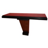 CHIC  STREAMLINED DECO CONSOLE TABLE