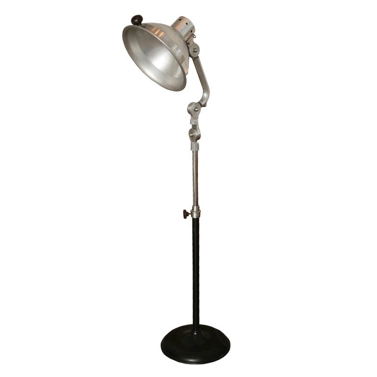 50's Adjustable Medical Lamp