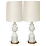 Pair of 60
s Hollywood Regency Lamps