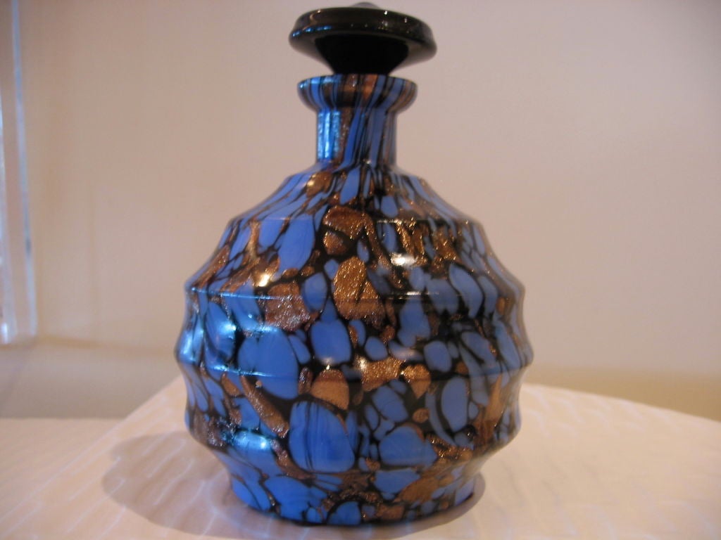 Czechoslovakian Decorative Perfume Bottle at 1stdibs