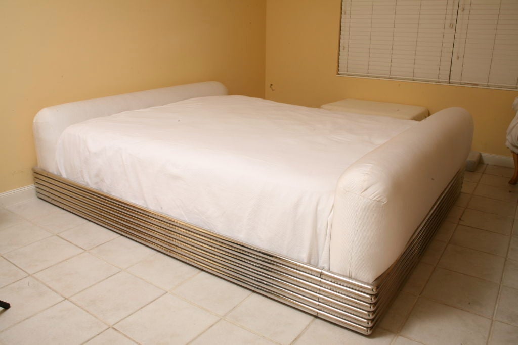 Stunning and Dramatic Brueton Bed at 1stDibs