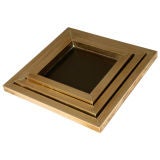 Set of Three Stacking Trays by Romero Rega