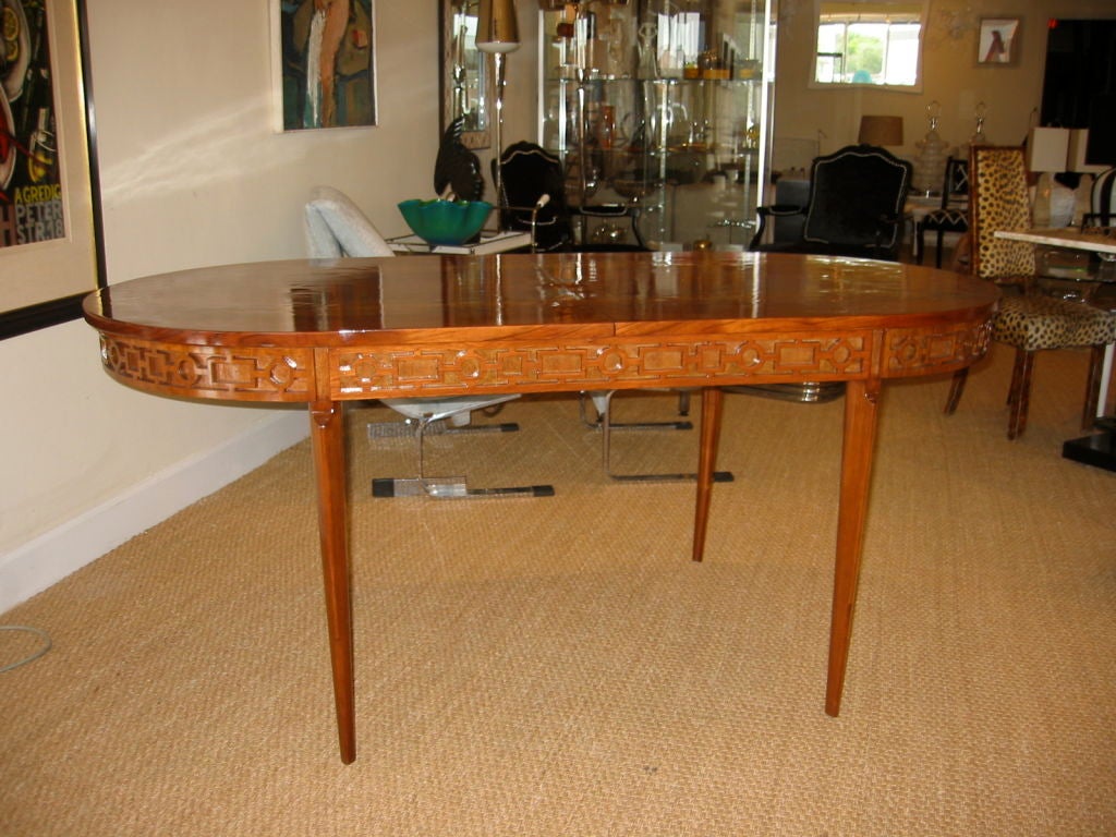 20th Century Magnificent Cathedral Rosewood Table/Desk
