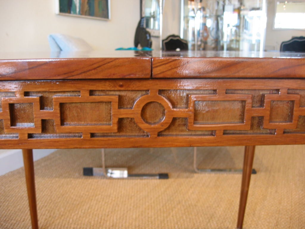 Magnificent Cathedral Rosewood Table/Desk 2