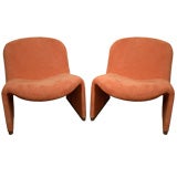 Paire de fauteuils club Giancarlo Peretti