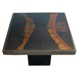 Side Table in the Style of Paul Evans