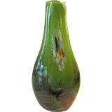 Tall Murano Glass Vase Signed Cappa   SALE