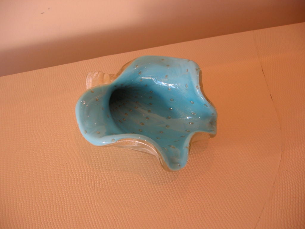 Barovier Glass Shell Bowl
