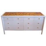 Acid Washed Foil Commode by John Van Koert for Drexel