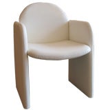 Set of Eight Italian Faux Snakeskin Chairs