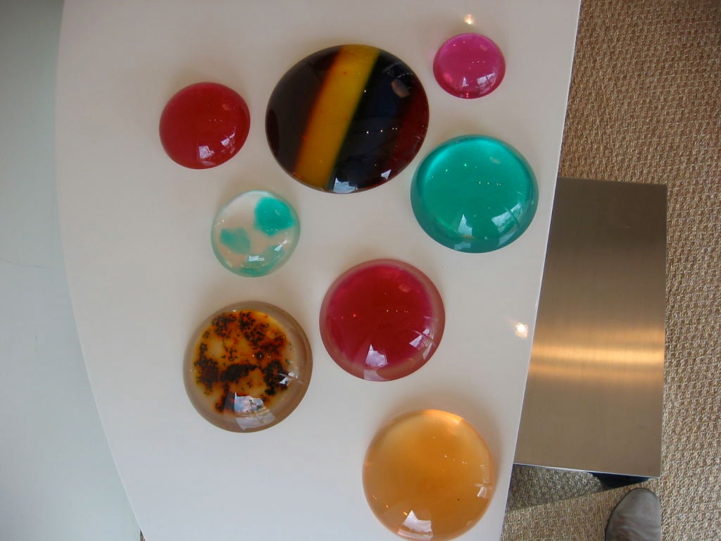 Eight Resin Paperweights/Sculptures by Norman Mercer 3