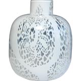 Venini White on White Vase