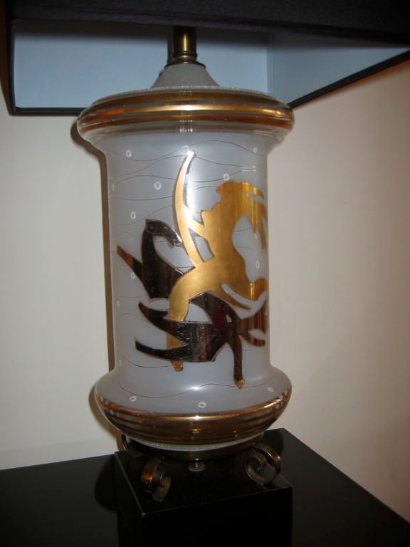 American Glass Diana Lamp