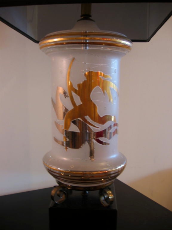 Glass Diana Lamp 1