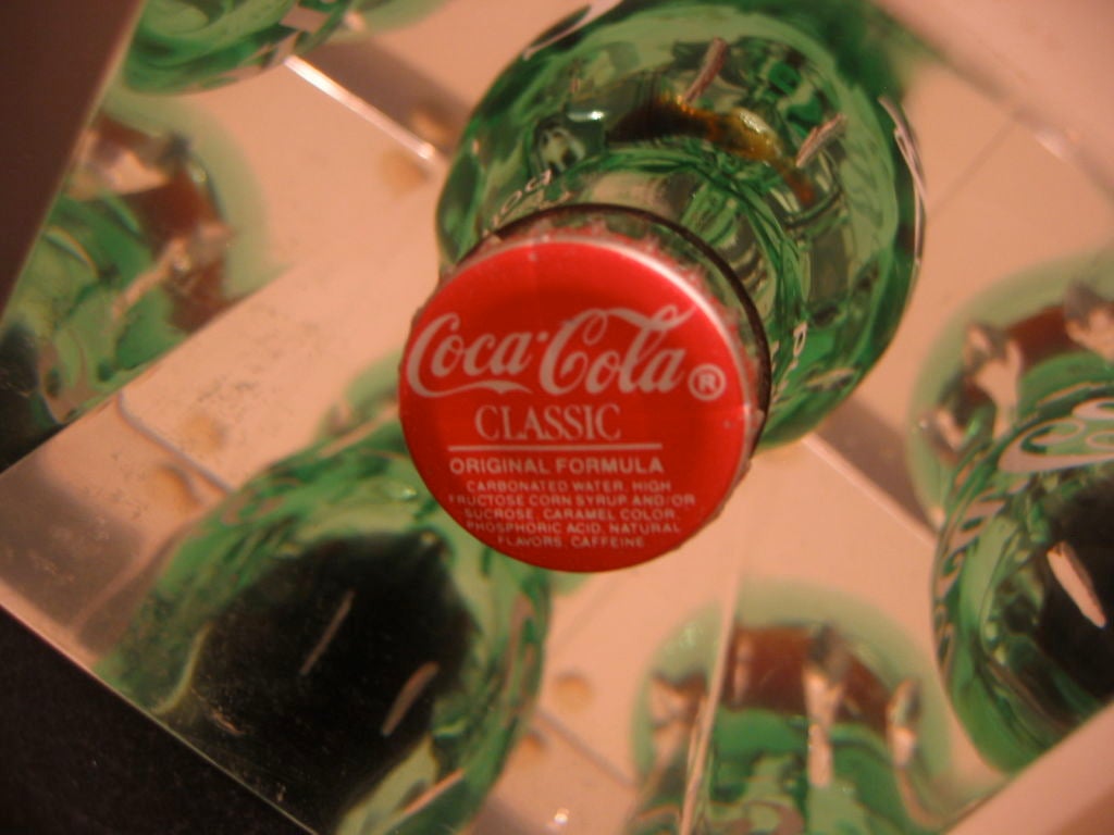 coca cola bottle art