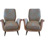 Pair of Argentine Chairs in the style of Jean Royere