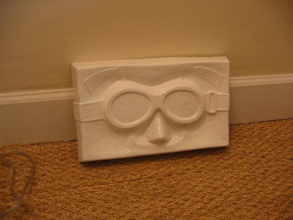 Ceramic Pop Art Plaque