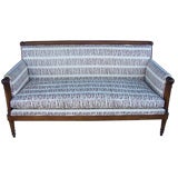 Exceptional Neoclasssic Style Mahogany Settee