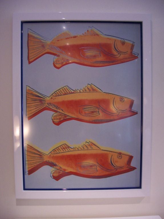 Andy Warhol, Druck „Fisch“, 1983 (21. Jahrhundert und zeitgenössisch)