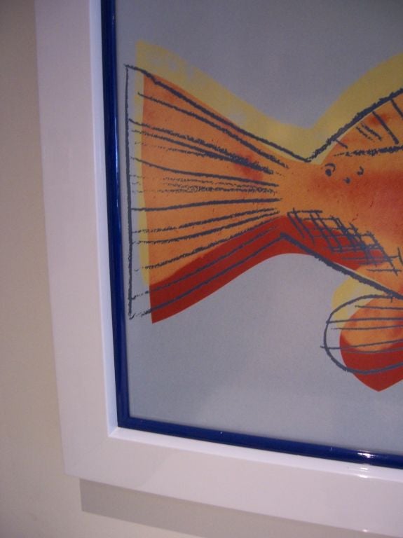 Andy Warhol, Druck „Fisch“, 1983 (amerikanisch)