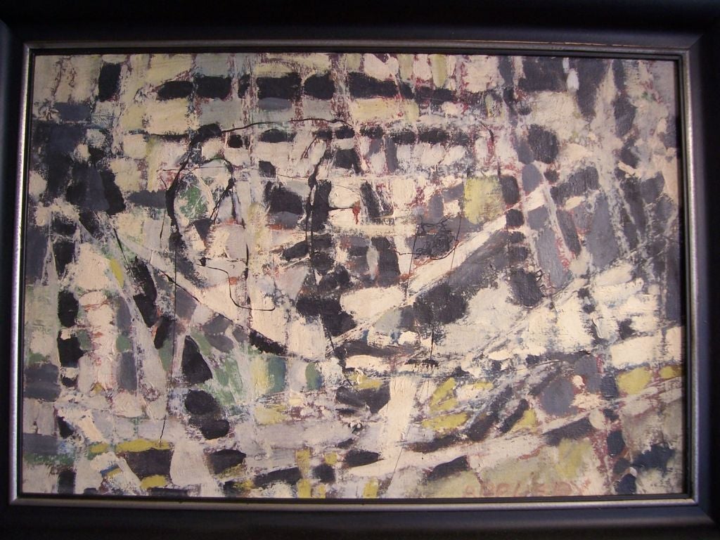 Painted Modern Abstract by Theodore Franklin Appleby (signed)