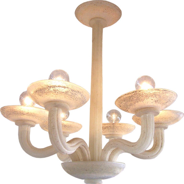 A Karl Springer Roman Style Chandelier by Seguso
