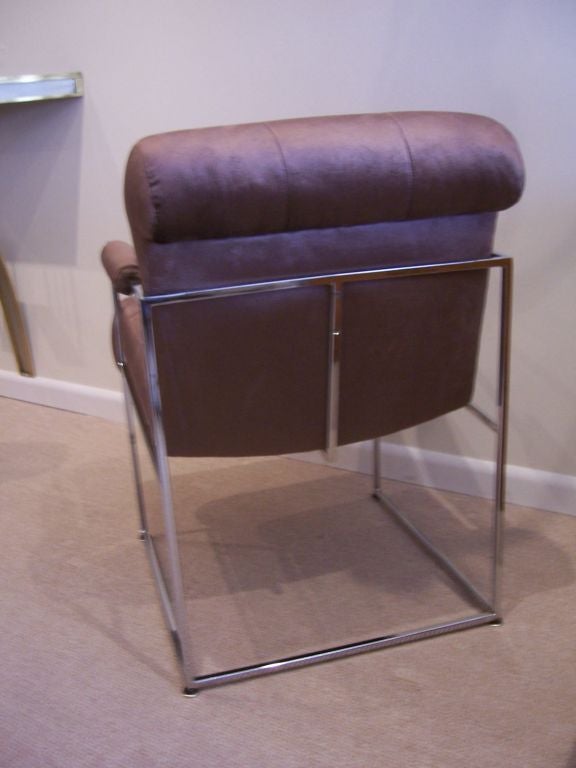 A Set of Eight (8) Milo Baughman Armchairs