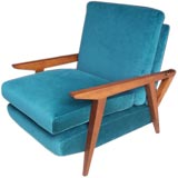 A Modern Reclining Armchair by Charles Stoll