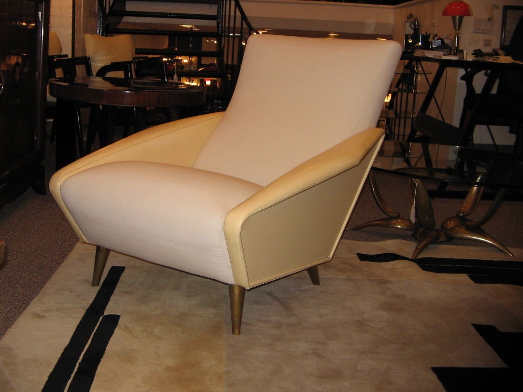 PVC A Distex Lounge Chair by Gio Ponti