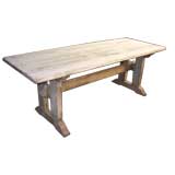 Bleached Oak Dining Table