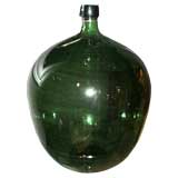 Antique Large French Glass Bottle
