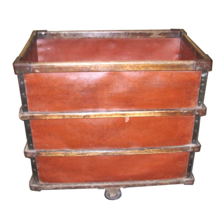 Industrial cart on wheels