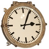 French Metal Clock