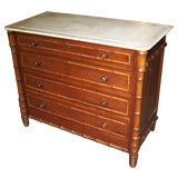 Faux Bamboo Chest of Drawers